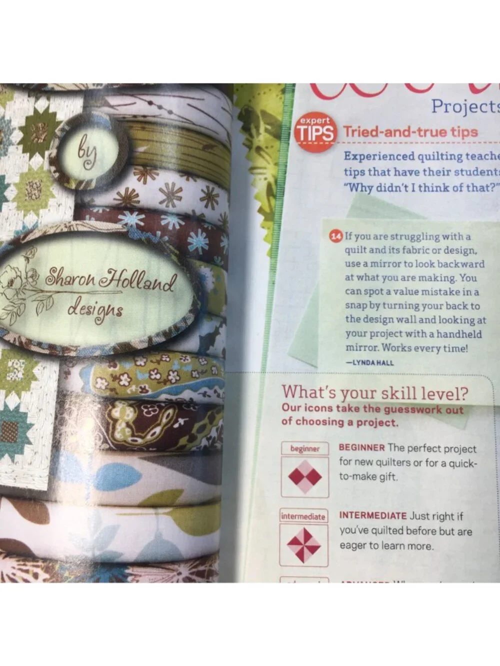 American Patchwork and Quilting April 2011 Magazine 101 Top Tips 3 Star Quilts